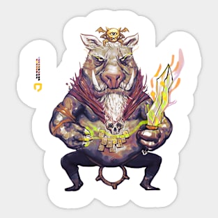 Warlock Sticker